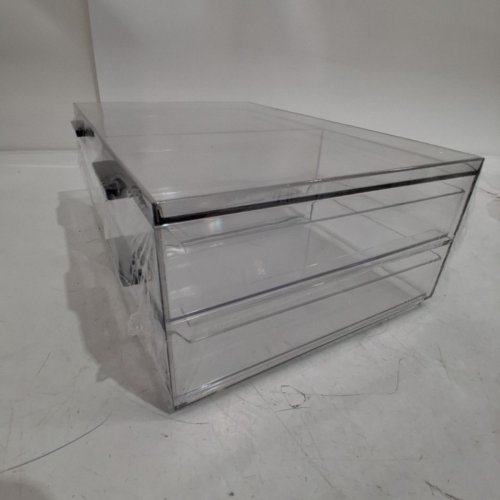 4PC IDESIGN ACRYLIC COSMETIC ORGANIZER SET - CLEAR (MODEL: 2753987) image 3
