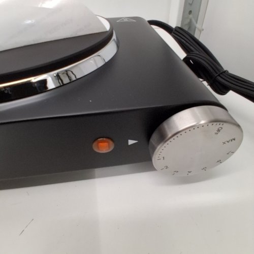 CUSIMAX ELECTRIC PORTABLE DOUBLE HOT PLATE BURNER WITH ADJUSTABLE TEMP CONTROL, 1800W, STAINLESS STEEL (MODEL:CMHP-B201) image 3