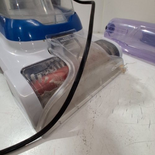HOOVER CORDED POWERDASH PET COMPACT LIGHTWEIGHT CARPET CLEANER - WHITE/BLUE (MODEL: FH50705VCD) image 4