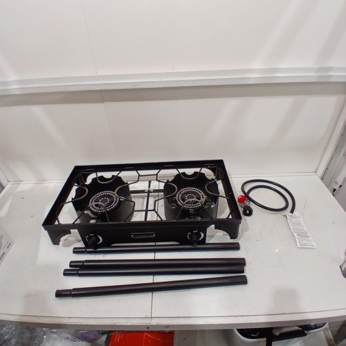 GOPLUS 150,000 BTU OUTDOOR CAMPING STOVE - BLACK image 3