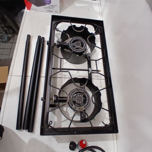 GOPLUS 150,000 BTU OUTDOOR CAMPING STOVE - BLACK image 4