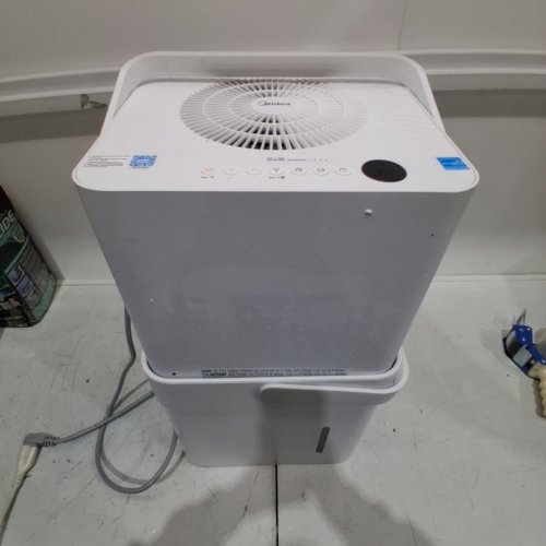 MIDEA CUBE 20 PINT SMART WIFI DEHUMIDIFIER, WHITE - (MAD20S1QWT) image 4
