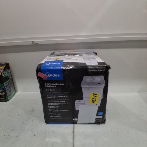MIDEA CUBE 20 PINT SMART WIFI DEHUMIDIFIER, WHITE - (MAD20S1QWT) image 9