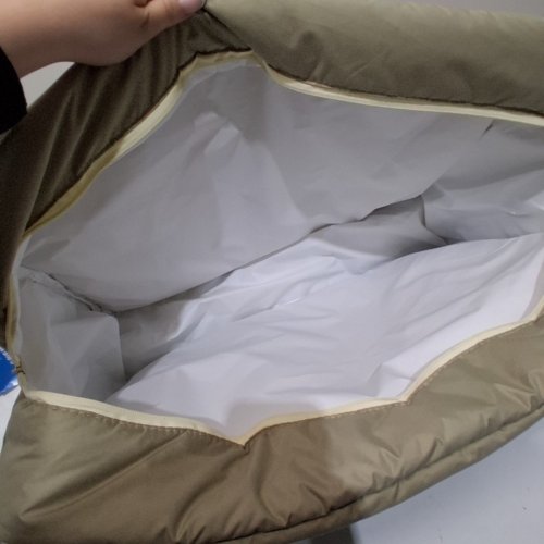 KEEP COOL SOFT INSULATED COOLER TOTE BAG - 48L - 23" X 15" X 7" - BEIGE (MODEL: 1994097) image 3
