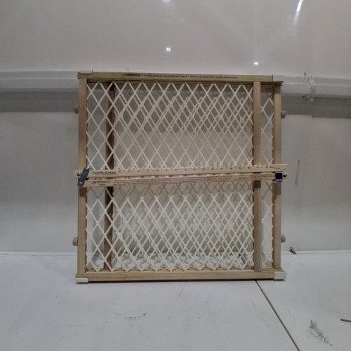 TODDLEROO NORTH STATES DIAMOND MESH GATE - 23" X 26.5"-42" - brown (MODEL: 4600) image 2