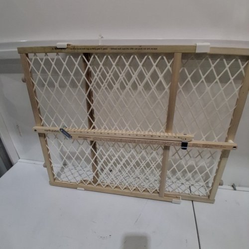 TODDLEROO NORTH STATES DIAMOND MESH GATE - 23" X 26.5"-42" - brown (MODEL: 4600) image 3