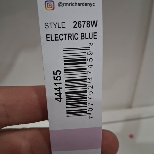 WOMEN'S R&M RICHARDS PLUS SIZE DRESS SHORT SLEEVE - 22W - ELECTRIC BLUE (STYLE: 2678W) image 3