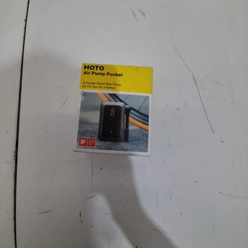 HOTO PORTABLE ELECTRIC BIKE/BICYCLE AIR PUMP - 150PSI - 2000MAH - BLACK (MODEL: QWCQA002) image 4