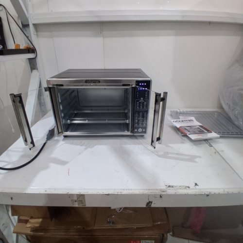 GOURMIA 19-IN-1 6-SLICE AIR FRYER OVEN WITH FRENCH DOORS & DIGITAL TOUCH CONTROLS - STAINLESS STEEL (MODEL: GTF7465) image 2