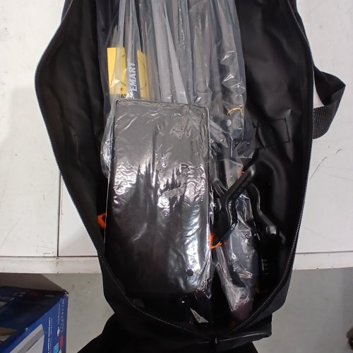 EMART STUDIO ADJUSTABLE PHOTO BACKDROP STAND KIT - 7FT X 10FT - BLACK (MODEL: EM-BS2030) image 3