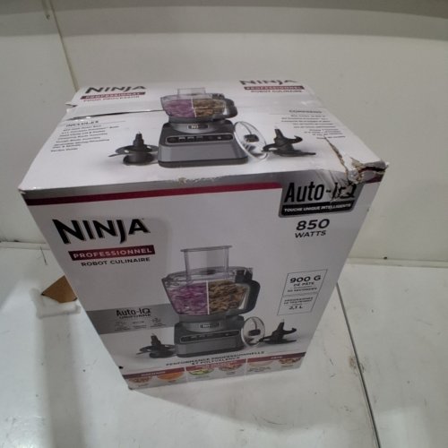 NINJA PROFESSIONAL AUTO-IQ ELECTRIC FOOD PROCESSOR - 2.1L CAPACITY - SILVER (MODEL: BN600C) image 7