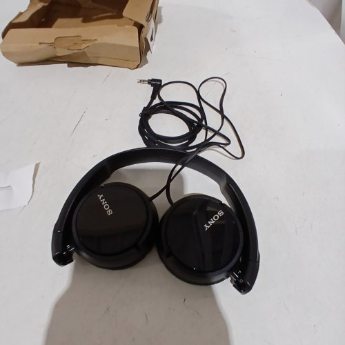 SONY OVER-EAR WIRED HEADPHONES - BLACK (MODEL: MDR-ZX110) image 2