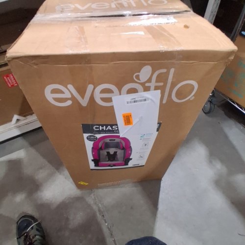 EVENFLO CHASE PLUS 2-IN-1 CONVERTIBLE BOOSTER CAR SEAT - GENEVA PINK/GREY (MODEL: 30712360C) image 7