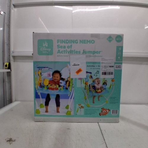 BRIGHT STARTS DISNEY BABY FINDING NEMO SEA OF ACTIVITIES BABY ACTIVITY CENTER JUMPER WITH INTERACTIVE TOYS - MULTICOLOUR (MODEL: 60701-ES) image 13