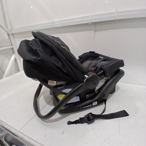 GRACO SNUGRIDE 35 LITE LX INFANT CAR SEAT - 4-35LBS CAPACITY - GOTHAM FASHION BLACK/GREY (MODEL: 2143034) image 5