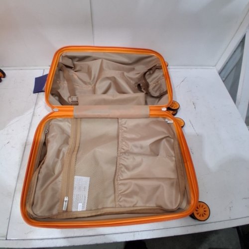3PC OMBRY HARD SHELL SUITCASE WITH SPINNER - 28" | 24" | 20" - ORANGE - (MODEL: OM-11) image 12