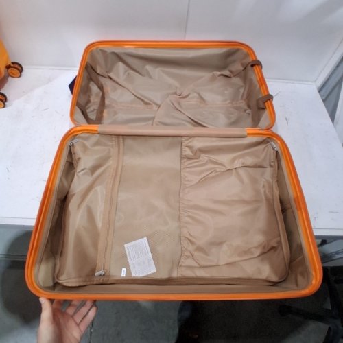 3PC OMBRY HARD SHELL SUITCASE WITH SPINNER - 28" | 24" | 20" - ORANGE - (MODEL: OM-11) image 24