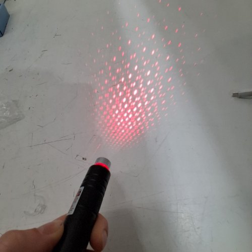 HANDHELD HIGH POWER LONG RANGE LASER POINTER - BLACK image 3