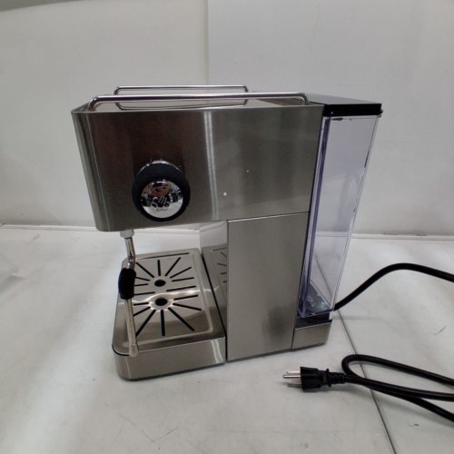 BELLUCCI ESPRESSO BAR HIGH EFFICIENCY ESPRESSO MAKER WITH BUILT-IN MILK FROTHER - STAINLESS STEEL image 6