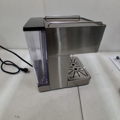 BELLUCCI ESPRESSO BAR HIGH EFFICIENCY ESPRESSO MAKER WITH BUILT-IN MILK FROTHER - STAINLESS STEEL image 9