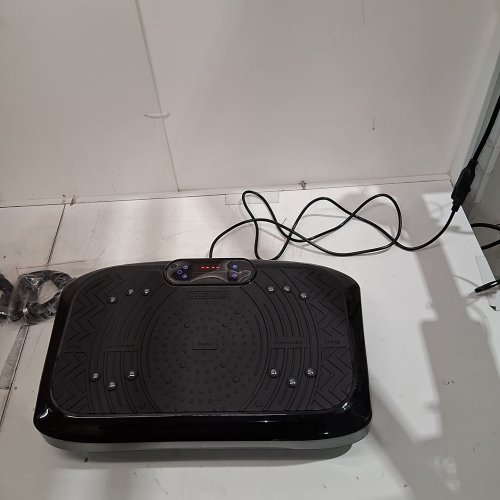 TAEVNO BLUETOOTH VIBRATION PLATE EXERCISE MACHINE - 450LB CAPACITY - BLACK image 2