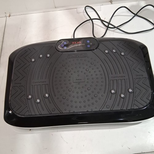TAEVNO BLUETOOTH VIBRATION PLATE EXERCISE MACHINE - 450LB CAPACITY - BLACK image 3