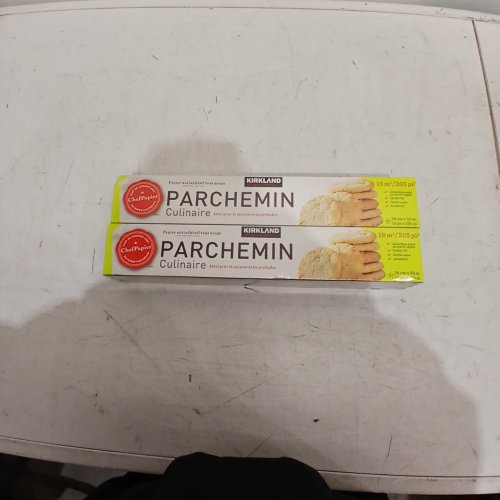 2PK KIRKLAND CULINARY PARCHMENT MULTIPURPOSE NON-STICK PAPER - 15" X 164FT (EACH) (MODEL: 1323118) image 2