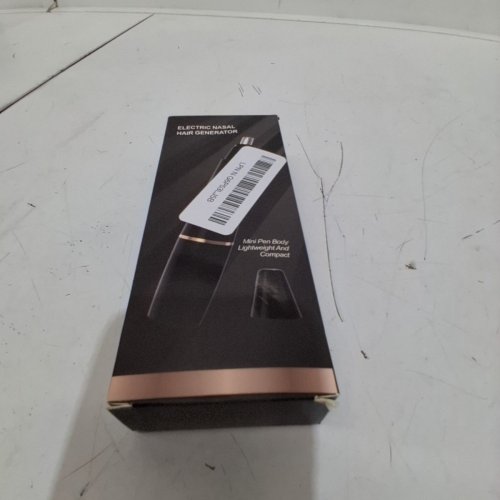 FEITA ELECTRIC CORDLESS RECHARGEABLE EAR AND NOSE HAIR TRIMMER - BLACK AND ROSE GOLD (MODEL: DM01-A) image 5