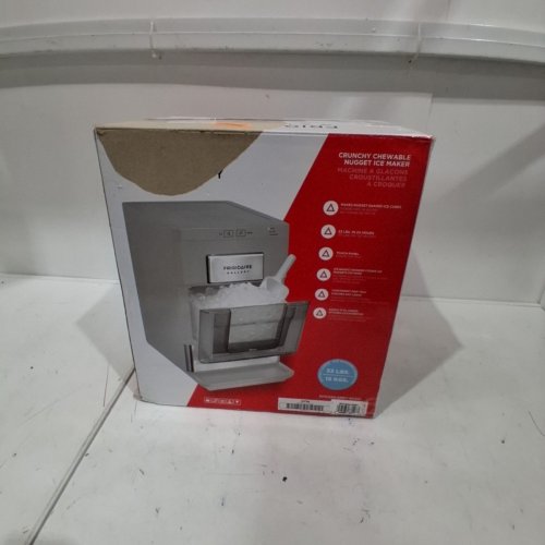 FRIGIDAIRE GALLERY COUNTERTOP CRUNCHY CHEWABLE NUGGET ICE MAKER WITH STAINLESS STEEL TRIM & AUTO SELF-CLEANING FUNCTION - 33 LBS - GREY - (MODEL: EFIC220-GREY-6COM) image 7