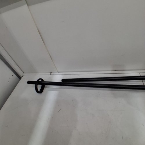 UMBRA RINGLET CURTAIN ROD - 42" TO 120" - BLACK (MODEL:1019044-038) image 5