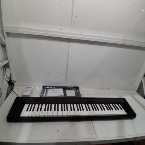 YAMAHA PIAGGERO LIGHTWEIGHT PIANO WITH 15 VOICES, 25 SONGS - BLACK (MODEL:NP-35) image 3