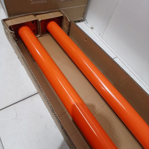 2PK VEVOR HOUSE FLOOR JACK ADJUSTABLE SUPPORT JACK POST - 53" - 93" / 18000 LBS - ORANGE (MODEL: 204A-0080-01-00) image 4