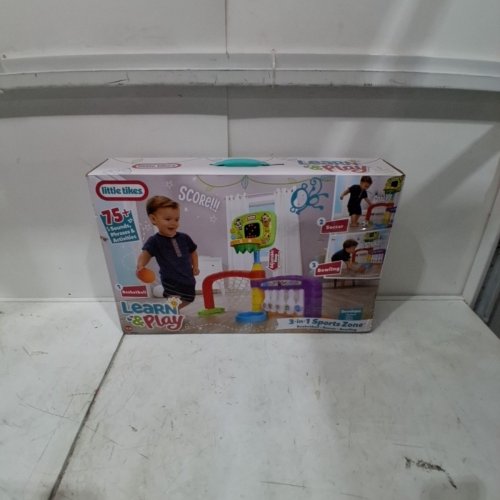 LITTLE TIKES LEARN AND PLAY 3-IN-1 SPORTS ZONE WITH MUSIC AND SOUNDS - 12-26 MONTHS AGES - MULTICOLOR image 5