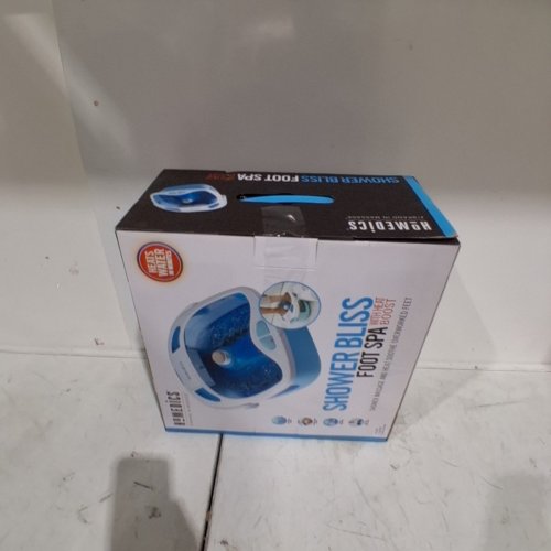 HOMEDICS SHOWER BLISS FOOT SPA - BLUE AND WHITE (MODEL:CP-FB625HB) image 5
