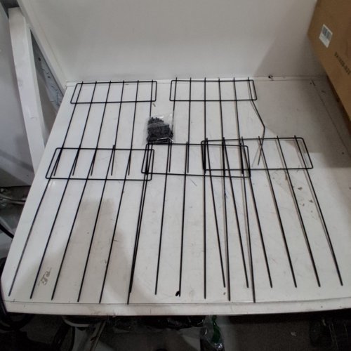25PK GARDEN FENCE PANELS/FENCING - BLACK image 3