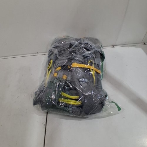 3PC BABY OUR EXPEDITION SHOULDER MOUNTED HIKING BAG - 40LB CAP - GREY/YELLOW image 5
