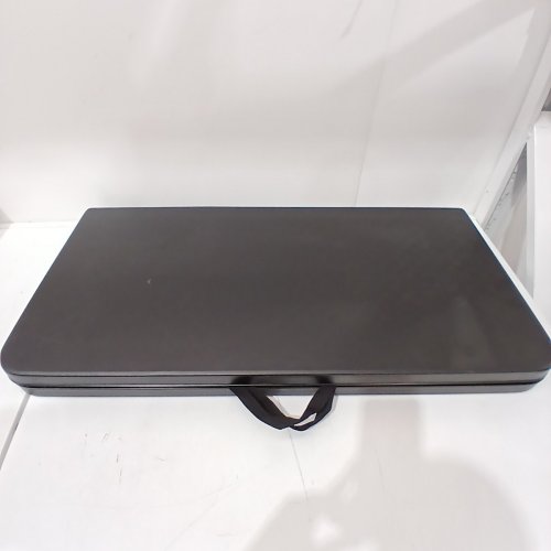 MAINSTAYS FOLDING TABLE - 34" X 34" - BLACK (MODEL: MS95-005-076-02) image 2