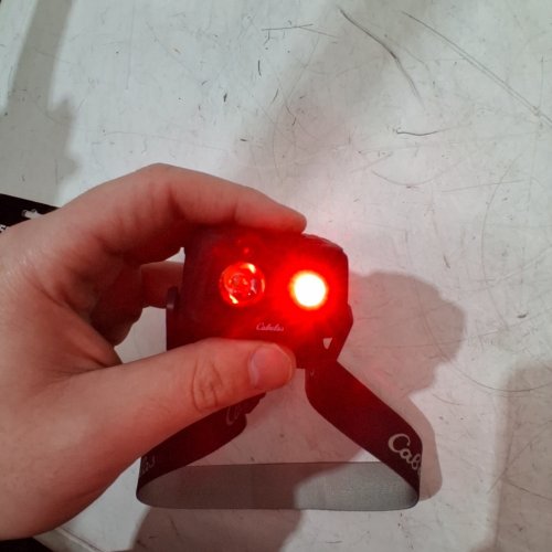 bps RGB RECHARGEABLE HEADLAMP - 350LM - BLACK - (MODEL: CABR350) image 2