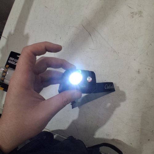 bps RGB RECHARGEABLE HEADLAMP - 350LM - BLACK - (MODEL: CABR350) image 3