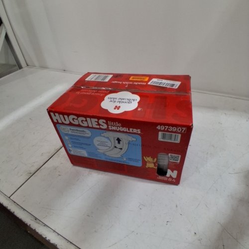 84PK HUGGIES LITTLE SNUGGLERS LUXURY SOFTNESS DIAPERS - SIZE NEWBORN (UPTO 10LBS) - DISNEY WINNIE THE POOH image 2