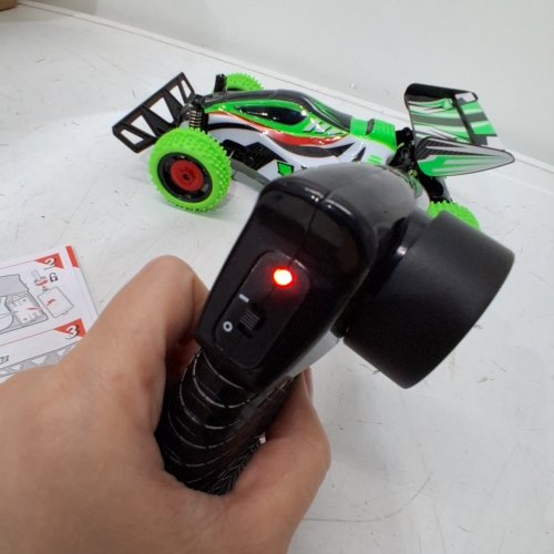 ADVENTURE FORCE XT RACER RADIO CONTROL - 1:18 - BLACK/GREEN image 2