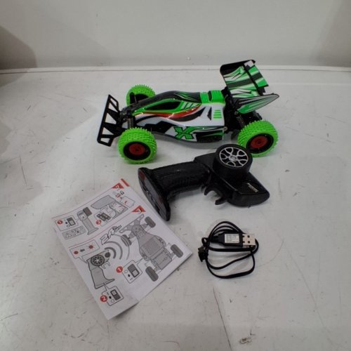 ADVENTURE FORCE XT RACER RADIO CONTROL - 1:18 - BLACK/GREEN image 3
