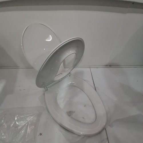 KOHLER TRANSITIONS READYLATCH QUIET-CLOSE ELONGATED DUAL-LEVEL TOILET SEAT - 18" - WHITE (MODEL: 4732-RL-0) image 2