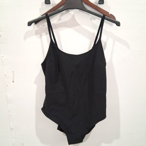 WOMEN'S GEORGE ONE-PIECE SWIMSUIT - 2XL - BLACK image 2