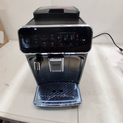 PHILIPS 3300 SERIES FULLY AUTOMATIC ESPRESSO MACHINE WITH INTUITIVE TOUCH DISPLAY & CLASSIC MILK FROTHER - BLACK/CHROME - (MODEL: EP3326/90) image 2