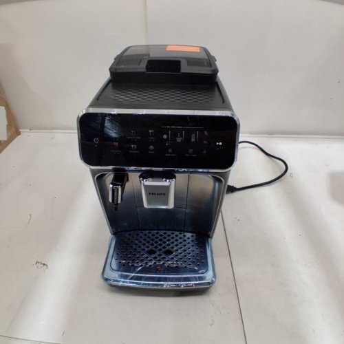PHILIPS 3300 SERIES FULLY AUTOMATIC ESPRESSO MACHINE WITH INTUITIVE TOUCH DISPLAY & CLASSIC MILK FROTHER - BLACK/CHROME - (MODEL: EP3326/90) image 5