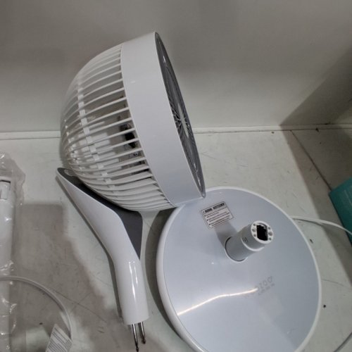 WOOZOO BY IRIS 360°PEDESTAL FAN WITH REMOTE- WHITE/GREY (MODEL: STF-360DC/1747373) image 4