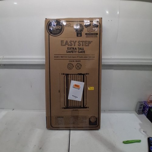 REGALO EASY STEP EXTRA TALL WALK THRU BABY GATE - 41'' HIGH - FITS 29'' TO 36.5'' GAPS - BLACK (MODEL: 1166B DS) image 4