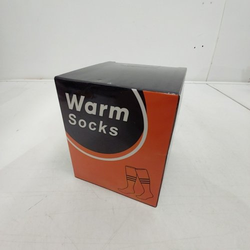UNISEX RECHARGEABLE HEATED SOCKS - SIZE 7 - BLACK (MODEL: AF-01) image 2