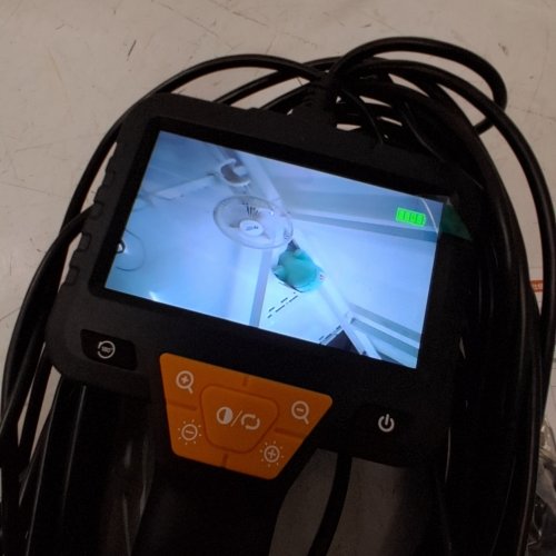 INDUSTRIAL ENDOSCOPE WITH LIGHT - 1080P, FOCAL LENGTH 4-10CM - 32.8FT - BLACK (MODEL: SC08) image 2